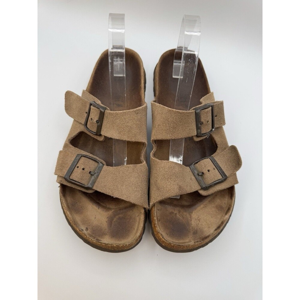 Birkenstock Betula Arizona Taupe Suede Sandals Mens 11 EU 44